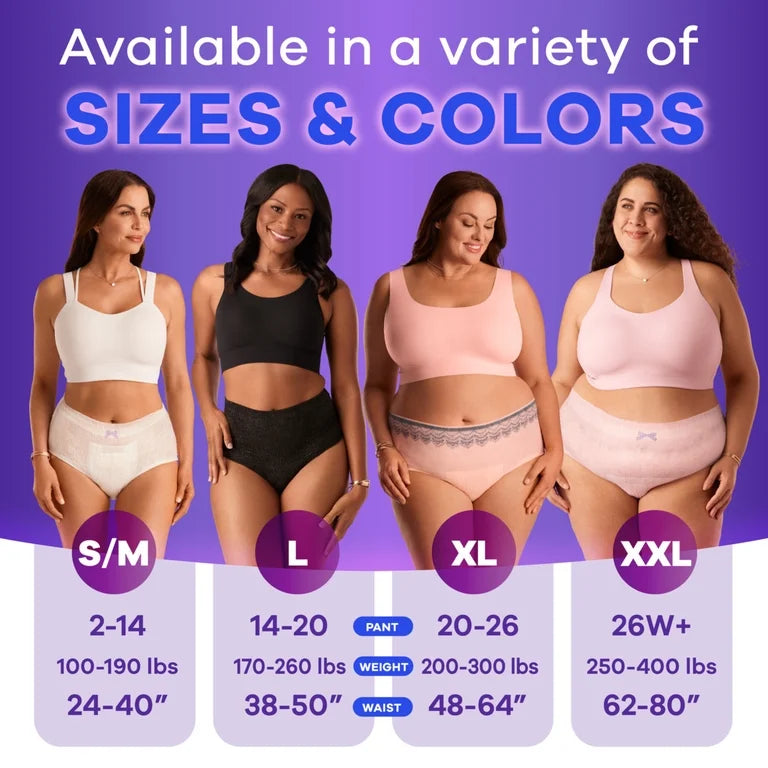 Always Discreet Women's Incontinence Underwear XL, 26 Count