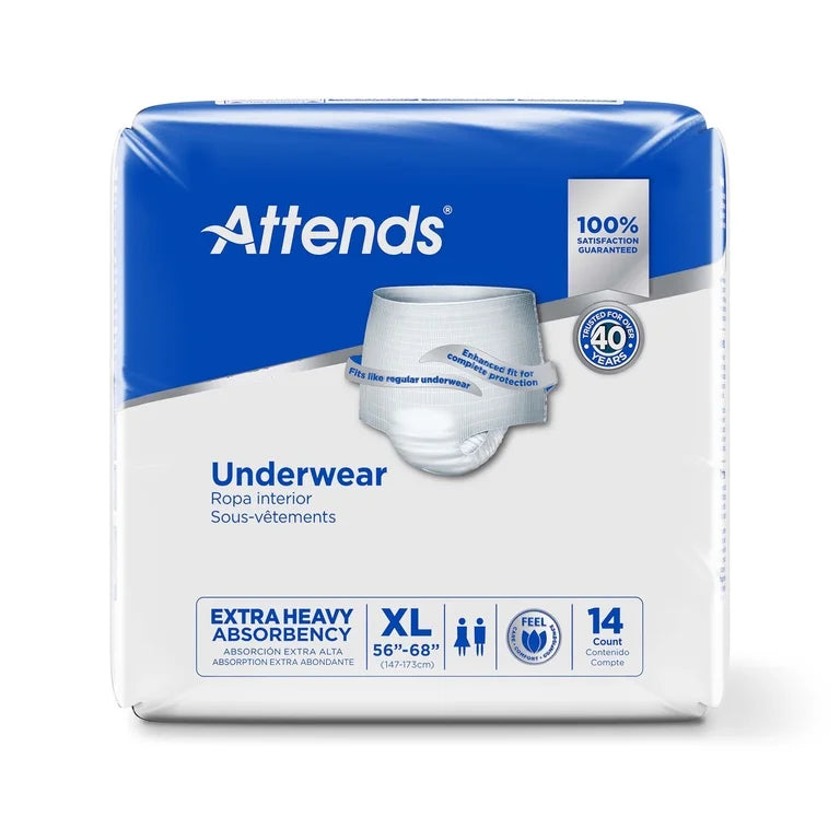 Attends Care Disposable Underwear Tear Away