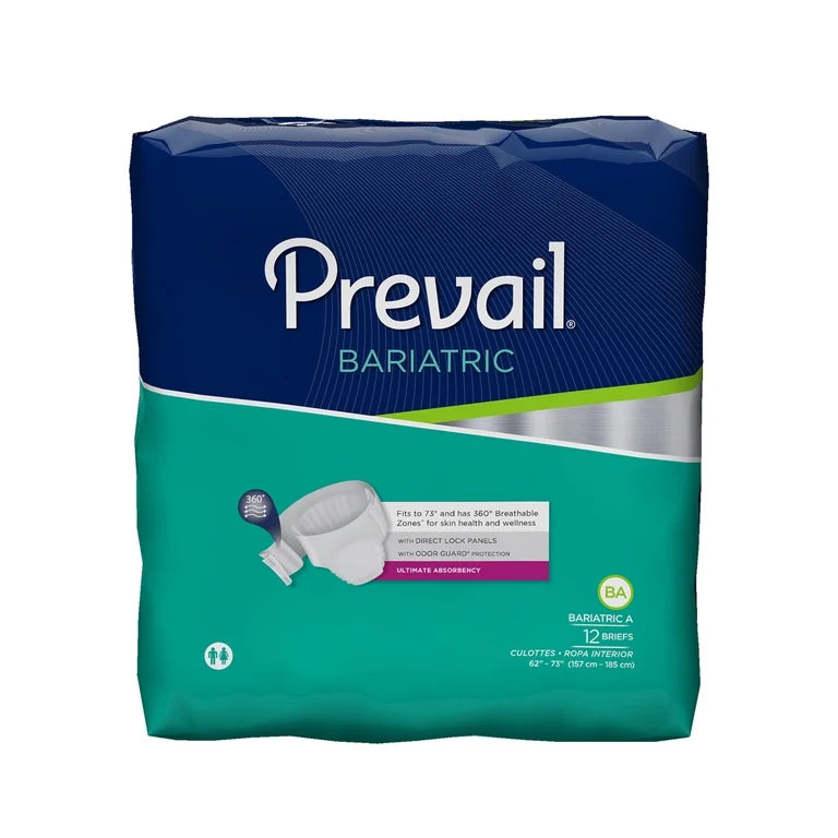 Prevail Bariatric Incontinence Brief