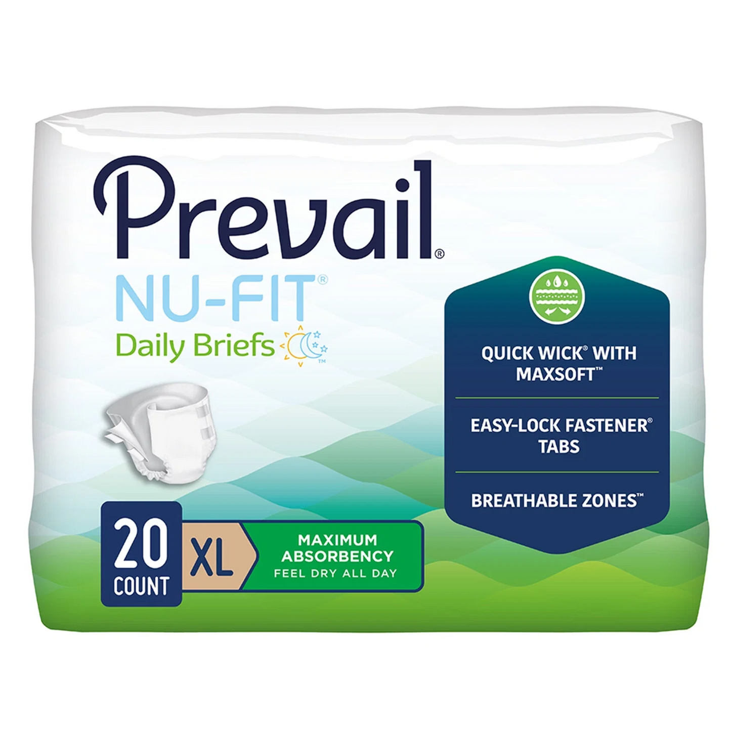 Prevail NU-FIT Daily Underwear