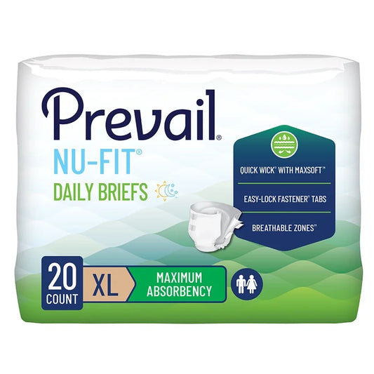 Prevail Nu-Fit Adult Incontinence Brief