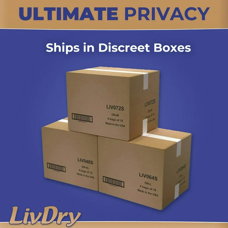 LivDry Ultimate Adult Diapers Incontinence