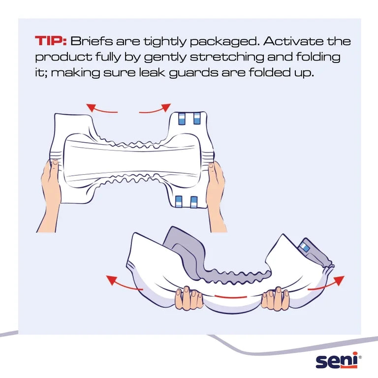 Seni Super Quatro Adult Incontinence Brief
