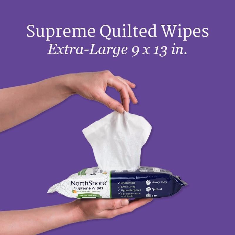 Heavy-Duty Quilted Cleansing Wipes