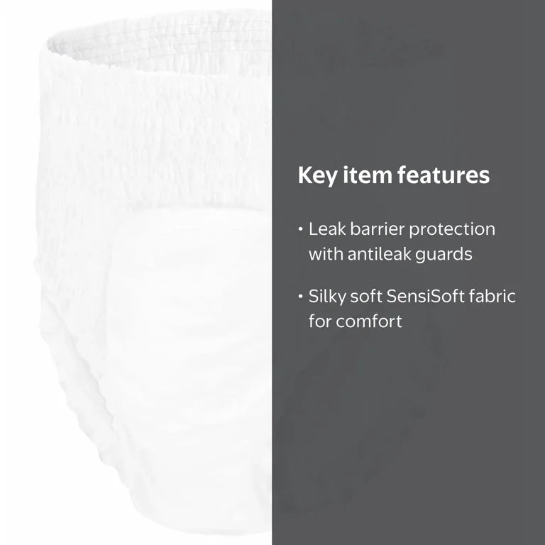 FitRight Super Adult Incontinence Underwear, Medium, 20 Count, Maximum Absorbency
